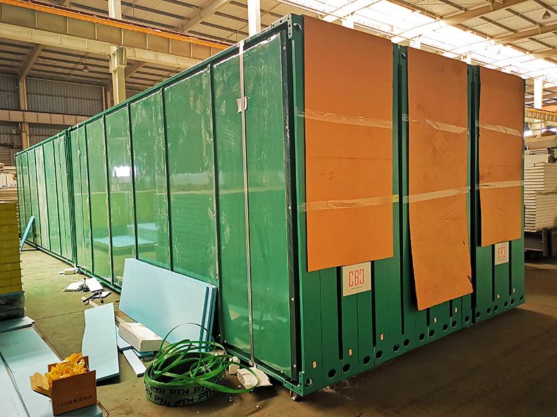 Flatpack container house package for AMMAN project