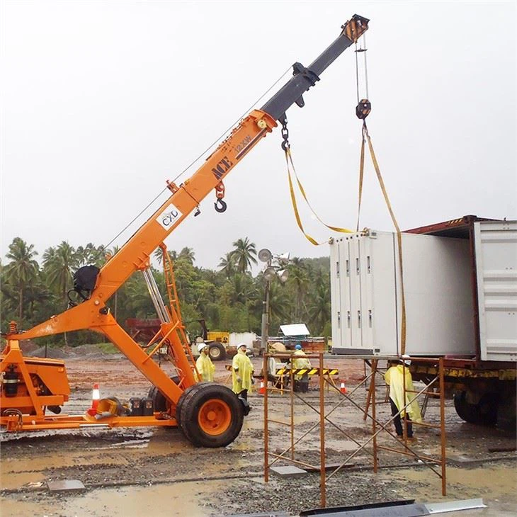 down loading from shipping container-2