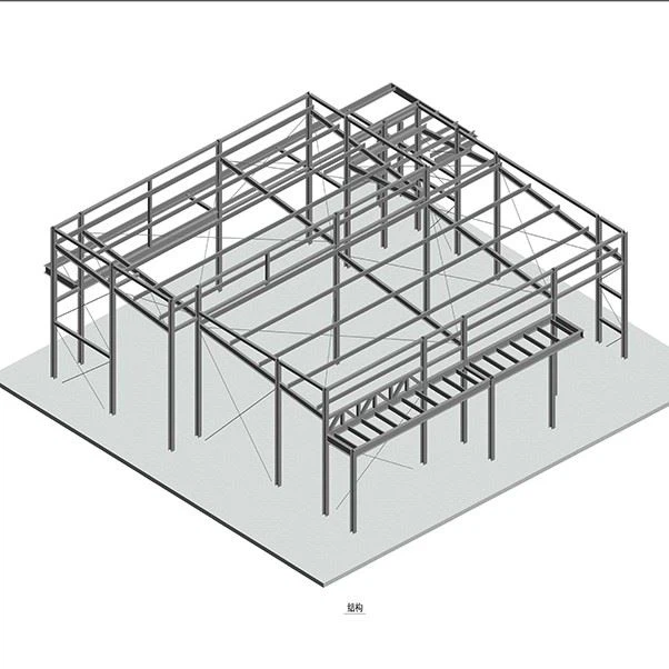 Multiple Span Steel Structure Apartment