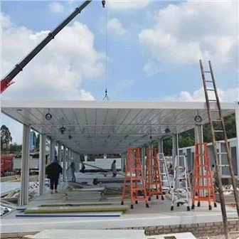 Enkelt installert 20FT avtakbart containerhus