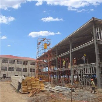 Rask installasjon av stålkonstruksjonsleilighet