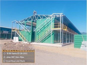 Flat Pack Container Overnatting Building