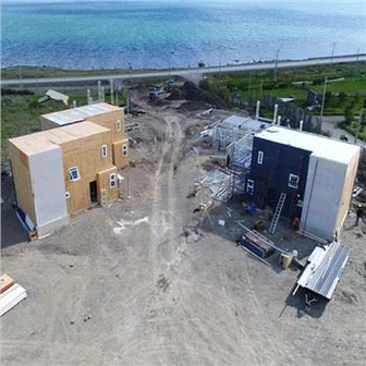 tungt gulv lasting stål prefabrikkert hus