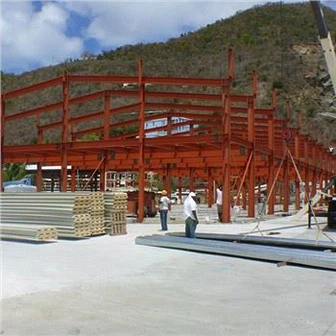 Tungt stål prefabrikkert verksted