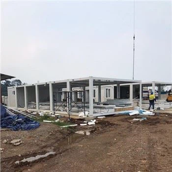 Modulært flatpakket containerhus