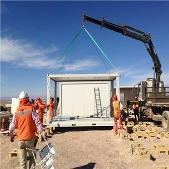 Modulariserte avtakbare containerhjem