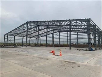 Stålstrukturlager med flere spenn