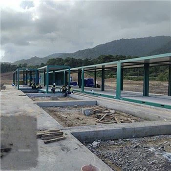 Hus med designbeholder med 2 soverom