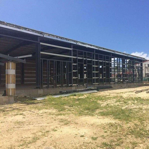 Weather Board Steel Structure Shopping Mall