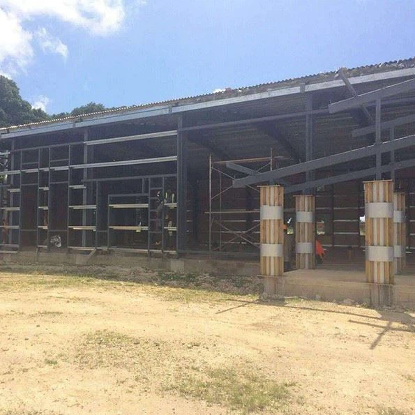 Weather Board Steel Structure Shopping Mall