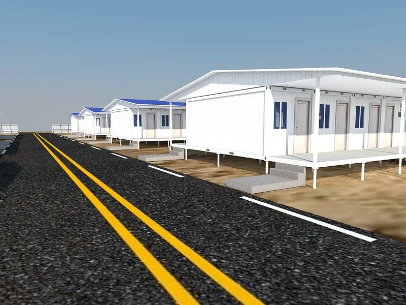 Construction Camp Design With CBC 20ft Flatpack Prefabricated Containers in French Guiana best