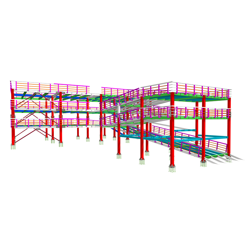 Steel frame Carpark building-7 Steel frame Carpark building-7