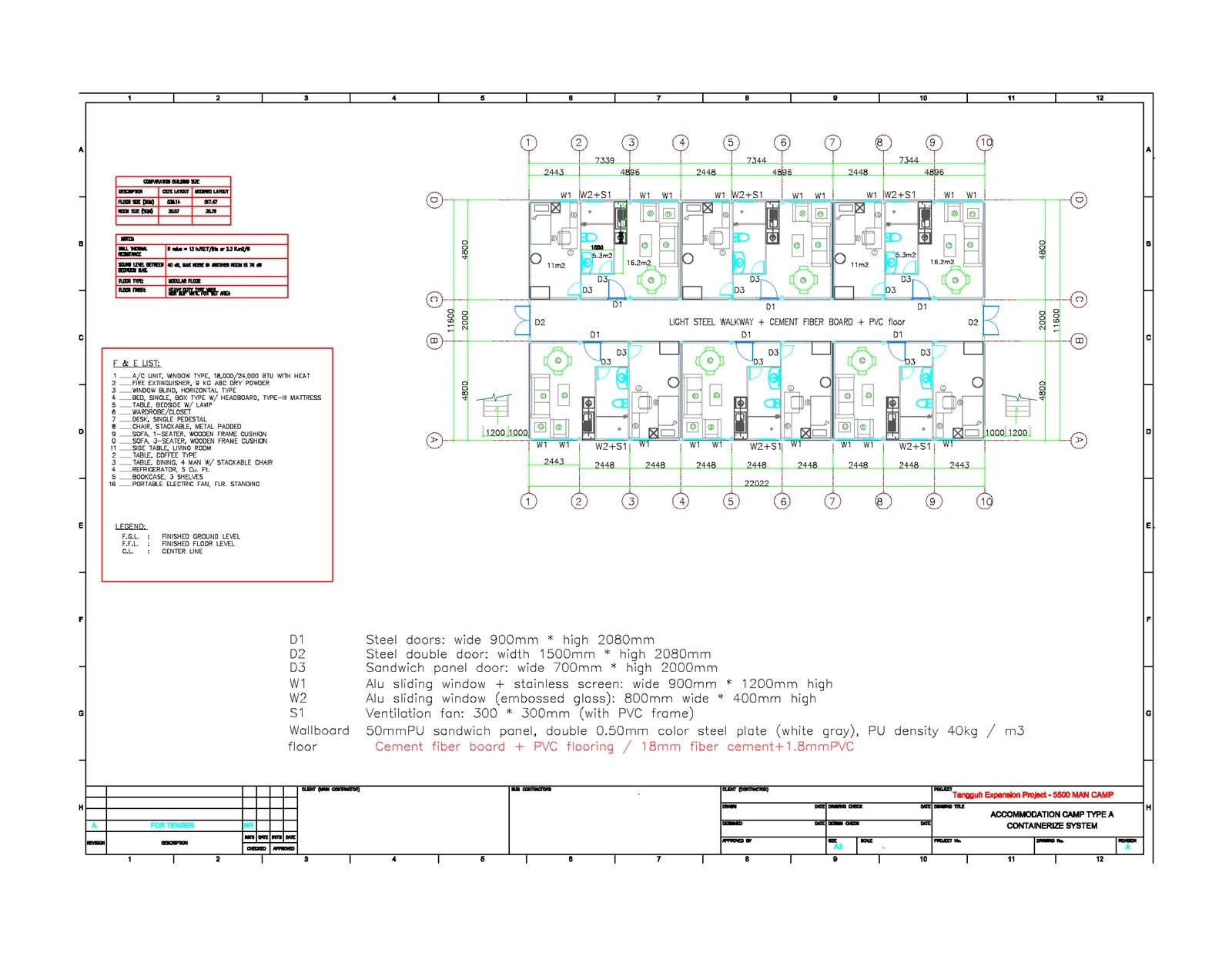 Tangguh LNG Accommodation Camp-TYPE-A-B-C-D-E-CBC proposaled layout 2017022701 Tangguh LNG Accommodation Camp-TYPE-A-B-C-D-E-CBC proposaled layout 2017022701