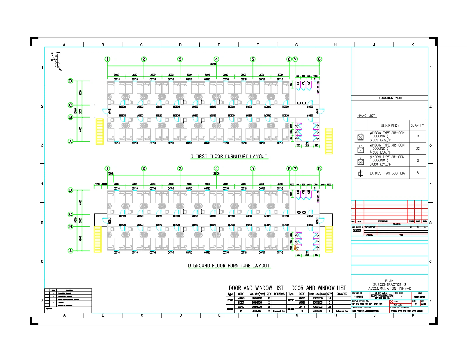 Tangguh LNG Accommodation Camp-TYPE-B-D-E-shop drawing-2017022704 Tangguh LNG Accommodation Camp-TYPE-B-D-E-shop drawing-2017022704